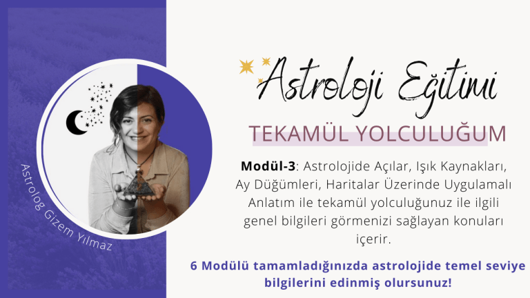 Astroloji Eğitimi Temel Seviye Modül-3
