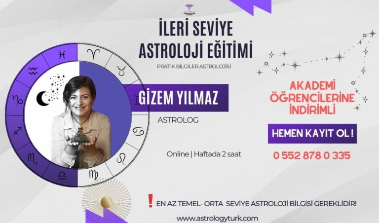 İLERİ SEVİYE ASTROLOJİ EĞİTİMİ