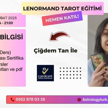 Lenormand Tarot Eğitimi