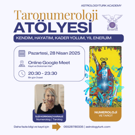 TaroNumeroloji Atölyesi (28 Nisan 2025)