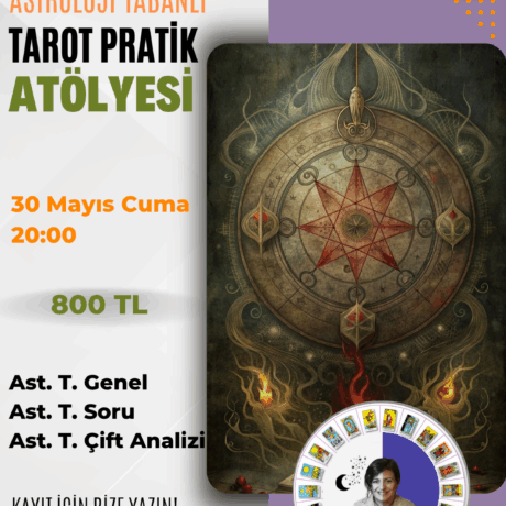 Astroloji Tabanlı Tarot Atölyesi (30 Mayıs 2025)