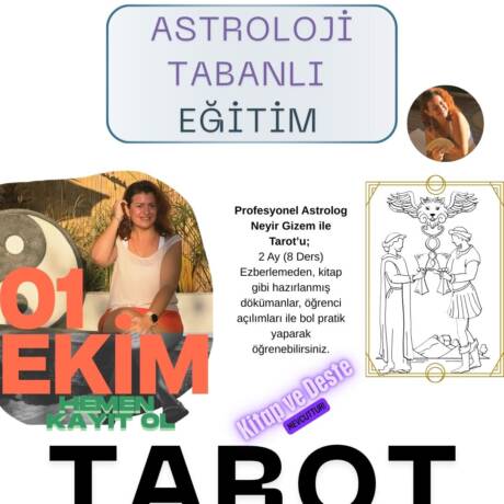 Astroloji Tabanlı Tarot Eğitimi Anka Sınıfı