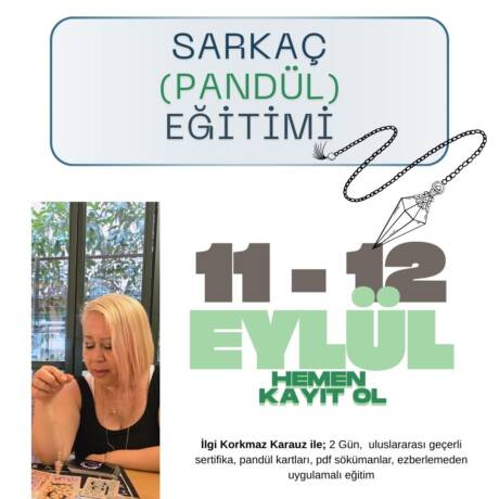 Sarkaç (Pandül) Eğitimi 11 - 12 Eylül 2025