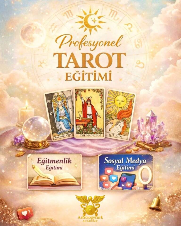 Astroloji Tabanlı Tarot Eğitimi Poseidon Sınıfı
